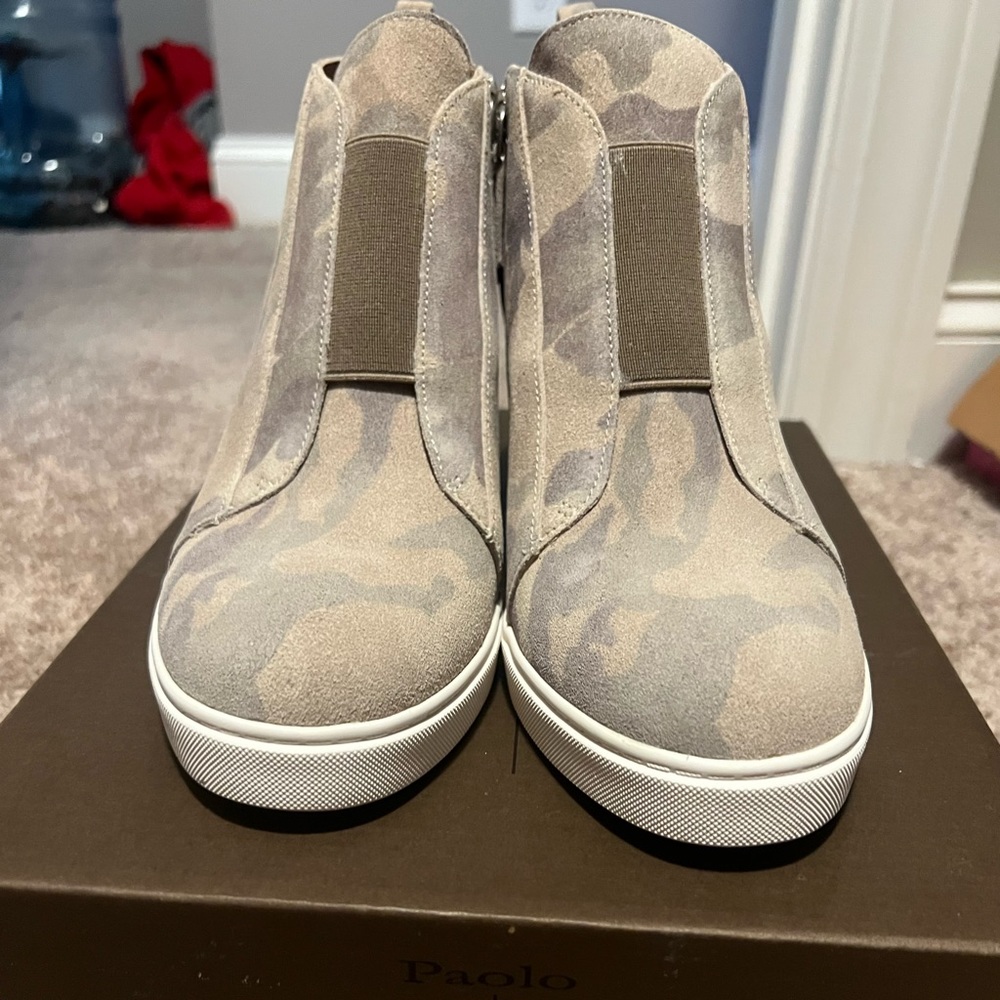 Linea Paolo Wedge Sneakers